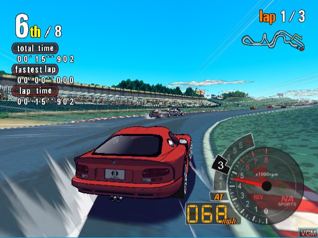 Image in-game du jeu Auto Modellista - U.S.-tuned sur Nintendo GameCube