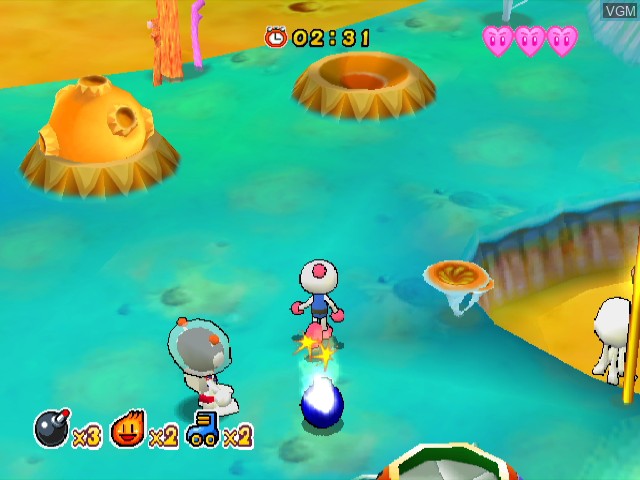Image in-game du jeu Bomberman Jetters sur Nintendo GameCube