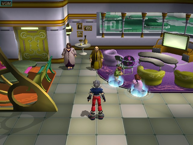 Image in-game du jeu Custom Robo sur Nintendo GameCube