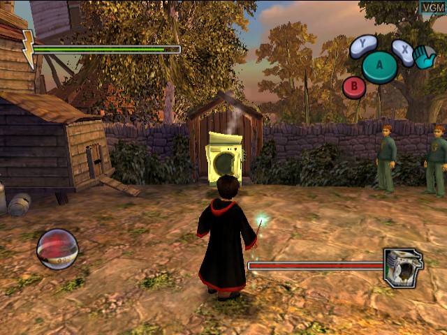 Image in-game du jeu Harry Potter and the Chamber of Secrets sur Nintendo GameCube