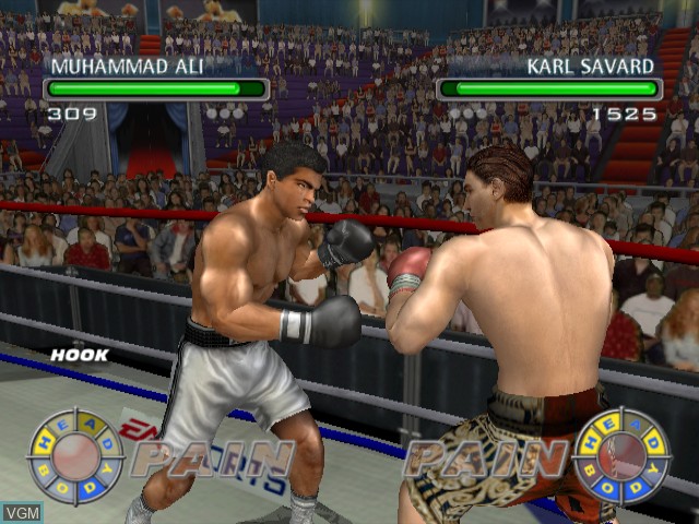 Image in-game du jeu Knockout Kings 2003 sur Nintendo GameCube
