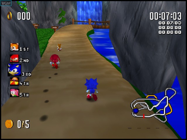 Image in-game du jeu Sonic Gems Collection sur Nintendo GameCube