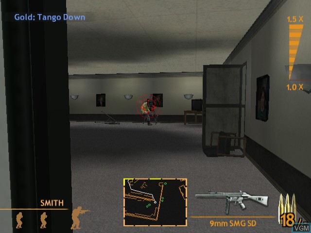 Image in-game du jeu Sum of All Fears, The sur Nintendo GameCube