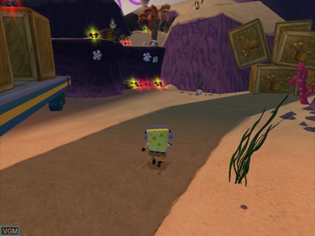 Image in-game du jeu SpongeBob SquarePants - The Movie sur Nintendo GameCube
