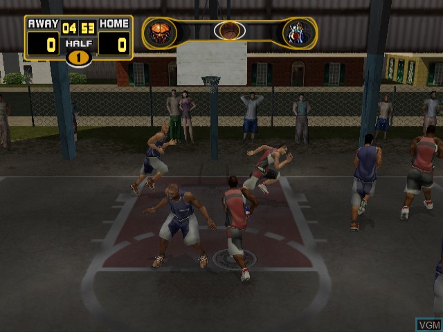 Image in-game du jeu Street Hoops sur Nintendo GameCube