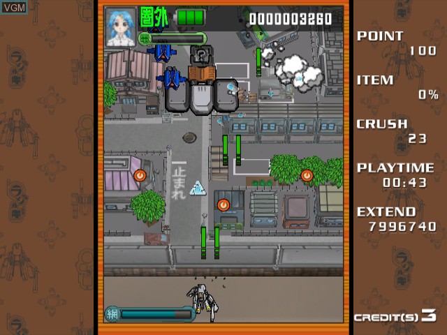 Image in-game du jeu Radirgy Generic sur Nintendo GameCube