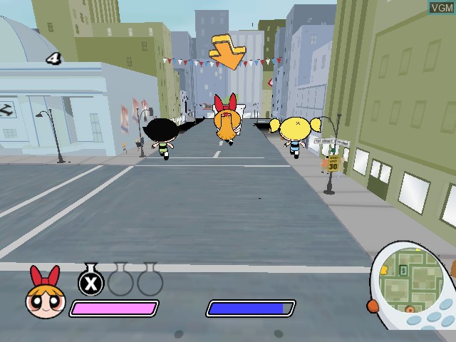 Image in-game du jeu Powerpuff Girls, The - Relish Rampage sur Nintendo GameCube
