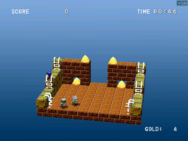 Image in-game du jeu Hudson Selection Vol. 1 - Cubic Lode Runner sur Nintendo GameCube
