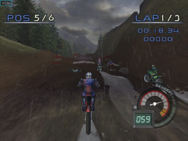 Image in-game du jeu SX Superstar sur Nintendo GameCube