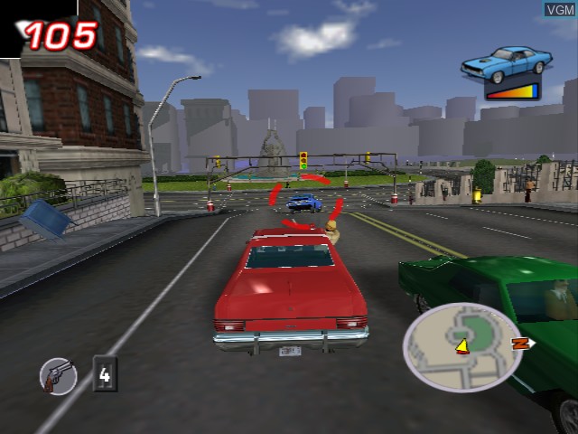 Image in-game du jeu Starsky & Hutch sur Nintendo GameCube