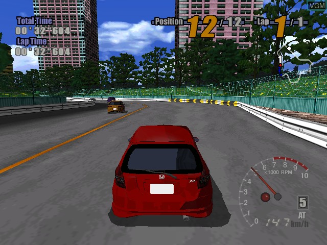 Image in-game du jeu GT Cube sur Nintendo GameCube