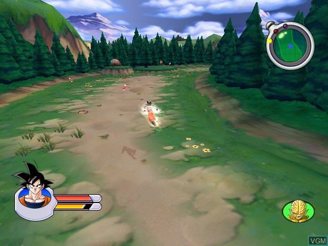 Image in-game du jeu Dragon Ball Z - Sagas sur Nintendo GameCube