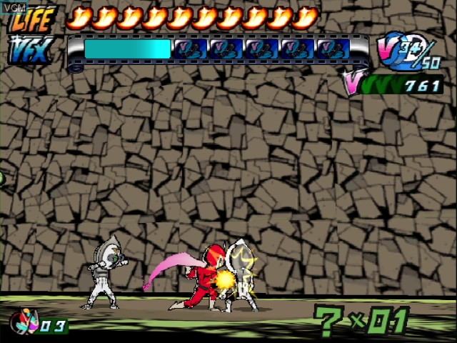Image in-game du jeu Viewtiful Joe 2 sur Nintendo GameCube