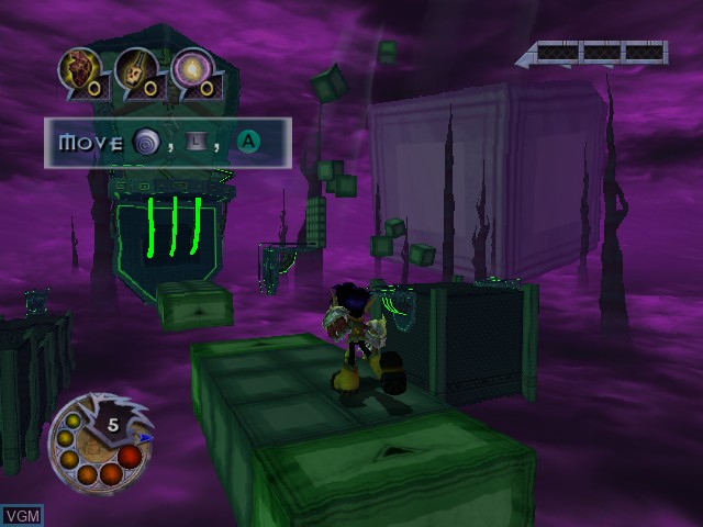 Image in-game du jeu Vexx sur Nintendo GameCube