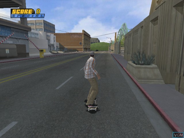 Image in-game du jeu Tony Hawk's Pro Skater 4 sur Nintendo GameCube