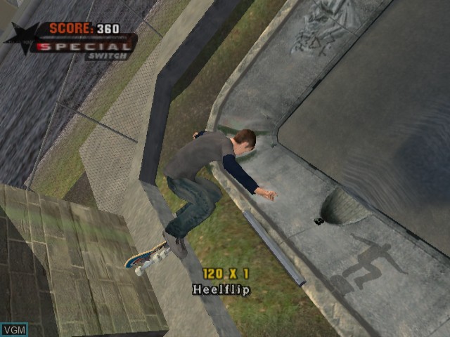 Image in-game du jeu Tony Hawk's Underground sur Nintendo GameCube