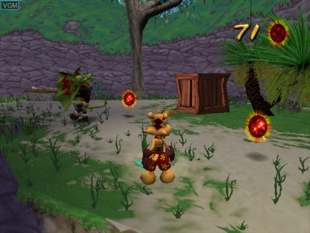 Image in-game du jeu Ty the Tasmanian Tiger sur Nintendo GameCube