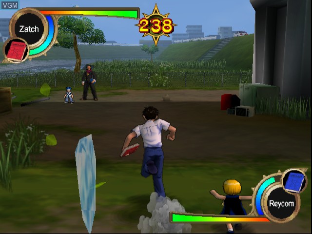 Image in-game du jeu Zatch Bell! Mamodo Fury sur Nintendo GameCube