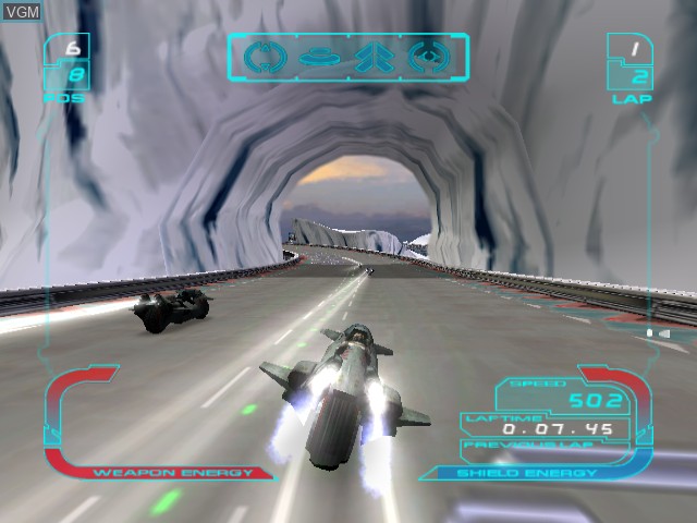 Image in-game du jeu XGRA - Extreme-G Racing Association sur Nintendo GameCube