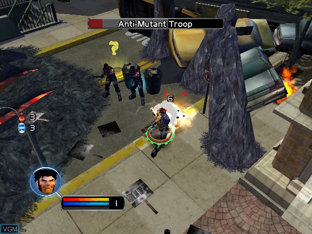 Image in-game du jeu X-Men Legends sur Nintendo GameCube