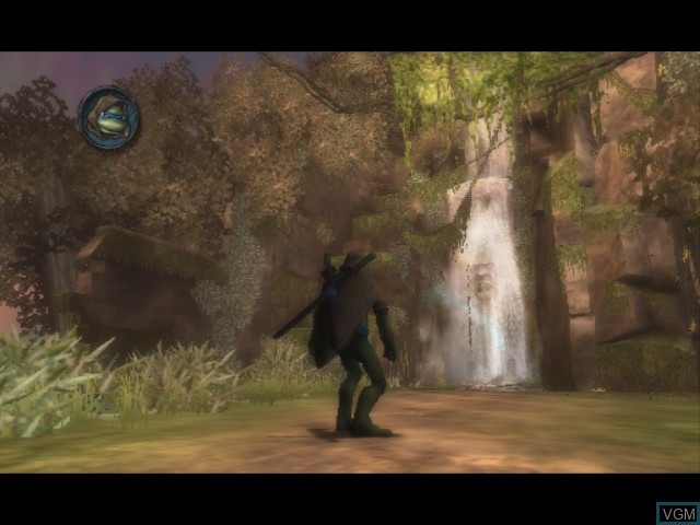 Image in-game du jeu TMNT sur Nintendo GameCube