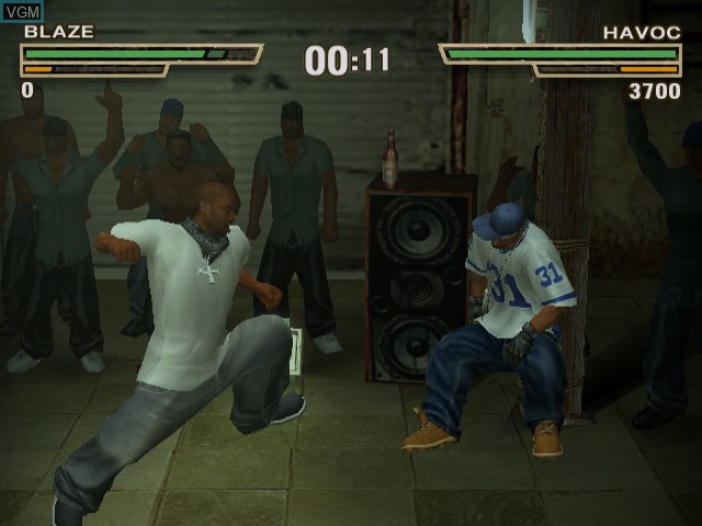 Image in-game du jeu Def Jam - Fight for NY sur Nintendo GameCube