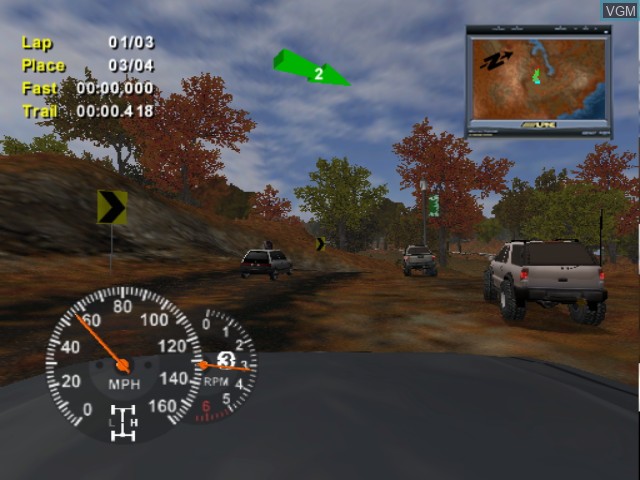 Image in-game du jeu 4x4 EVO 2 sur Nintendo GameCube