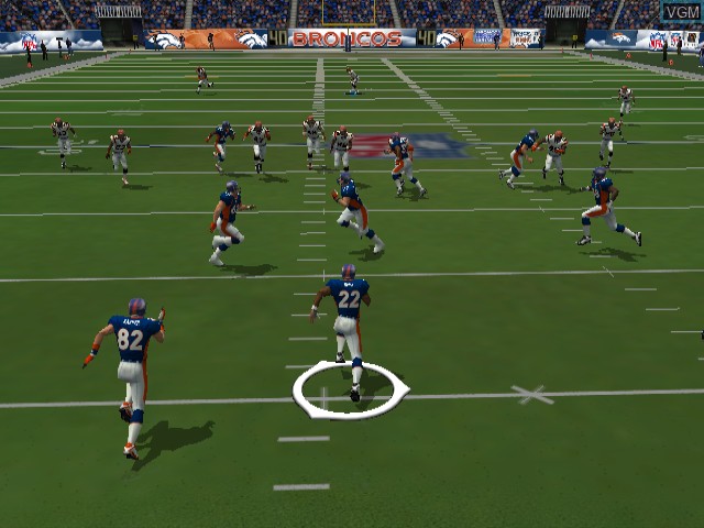 Image in-game du jeu NFL 2K3 sur Nintendo GameCube