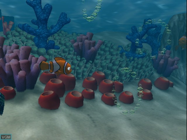 Image in-game du jeu Finding Nemo sur Nintendo GameCube
