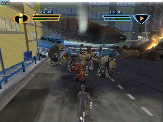 Image in-game du jeu Incredibles, The - Rise of the Underminer sur Nintendo GameCube