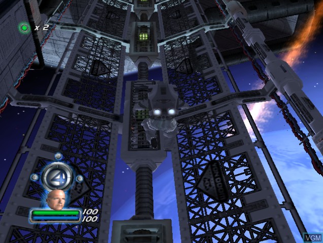 Image in-game du jeu Fantastic 4 sur Nintendo GameCube