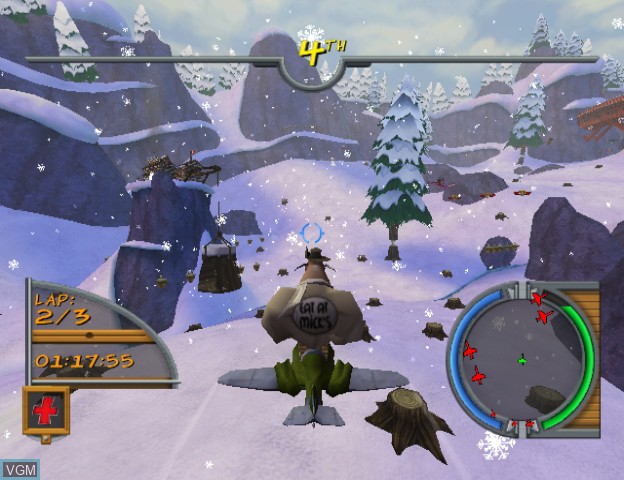 Image in-game du jeu Freaky Flyers sur Nintendo GameCube