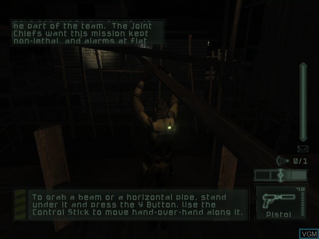 Image in-game du jeu Tom Clancy's Splinter Cell - Pandora Tomorrow sur Nintendo GameCube