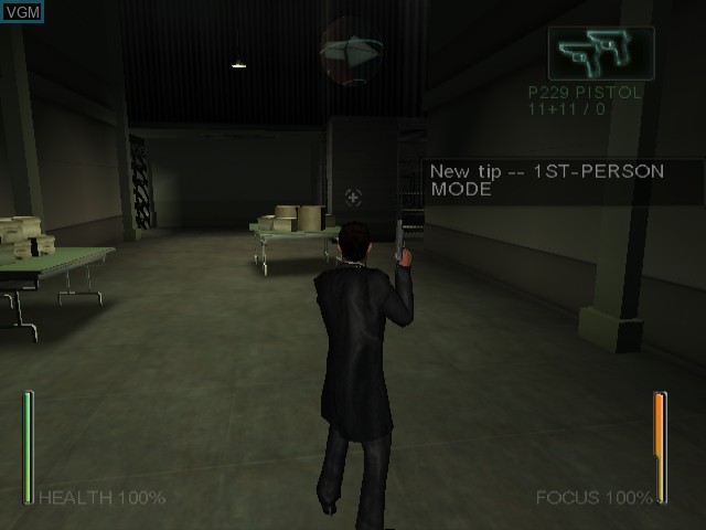 Image in-game du jeu Enter the Matrix sur Nintendo GameCube