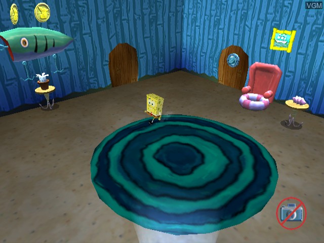 Image in-game du jeu SpongeBob Squarepants - Revenge of the Flying Dutchman sur Nintendo GameCube