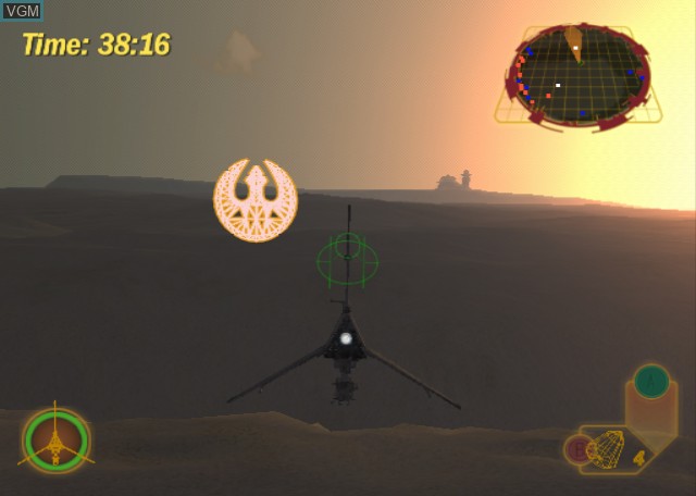 Image in-game du jeu Star Wars Rogue Squadron III - Rebel Strike sur Nintendo GameCube