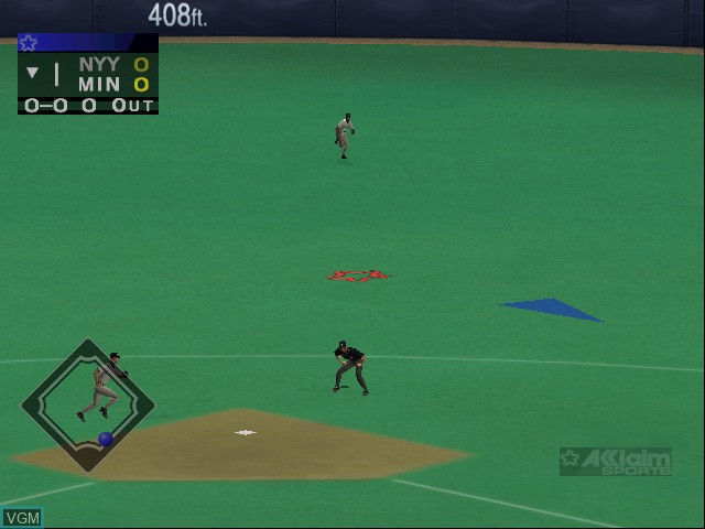 Image in-game du jeu All-Star Baseball 2003 sur Nintendo GameCube