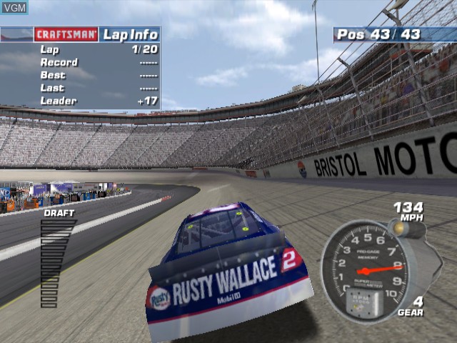 Image in-game du jeu NASCAR - Dirt to Daytona sur Nintendo GameCube