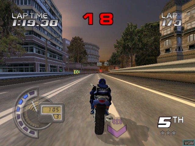 Image in-game du jeu Speed Kings sur Nintendo GameCube