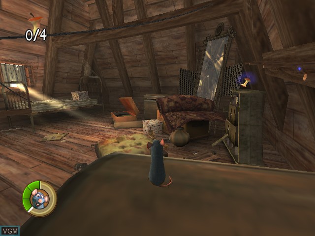 Image in-game du jeu Ratatouille sur Nintendo GameCube