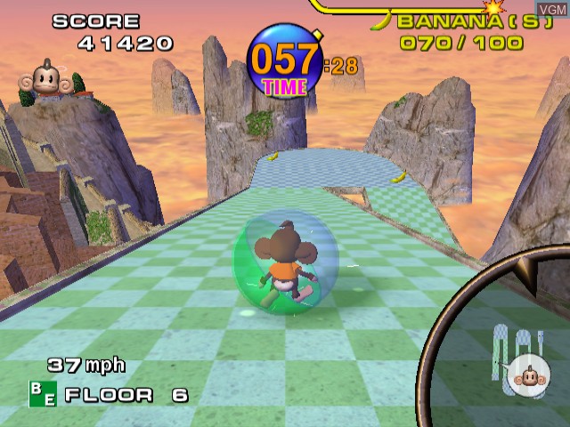 Image in-game du jeu Super Monkey Ball sur Nintendo GameCube