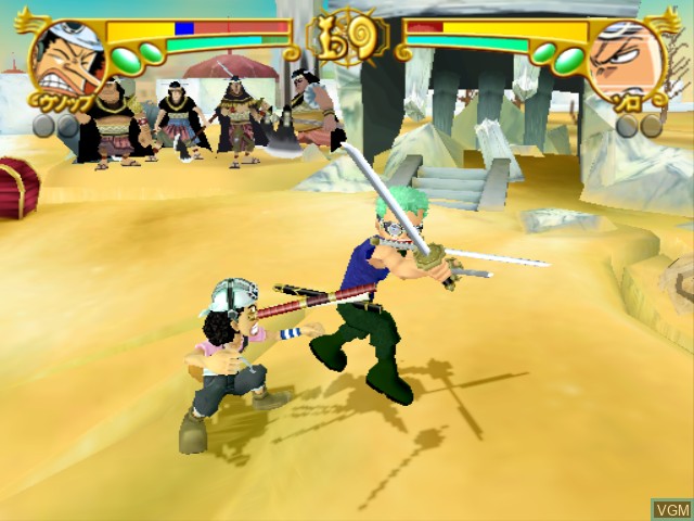 Image in-game du jeu One Piece Grand Battle! 3 sur Nintendo GameCube