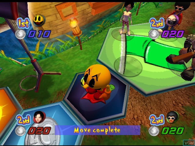 Image in-game du jeu Pac-Man Fever sur Nintendo GameCube