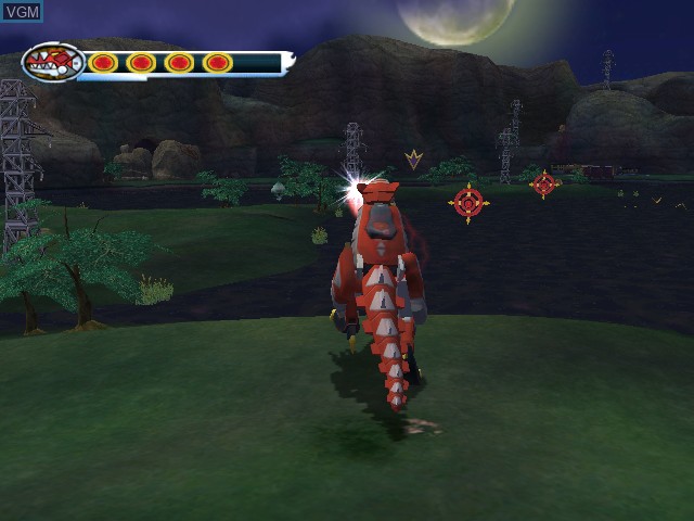 Image in-game du jeu Power Rangers - Dino Thunder sur Nintendo GameCube
