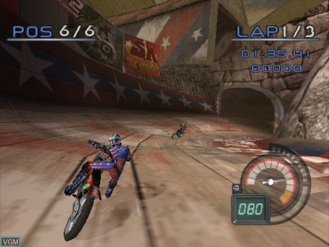 Image in-game du jeu SX Superstar sur Nintendo GameCube