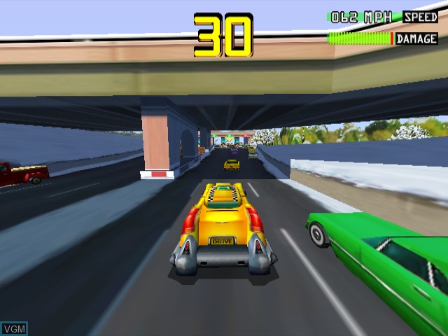 Image in-game du jeu Smashing Drive sur Nintendo GameCube