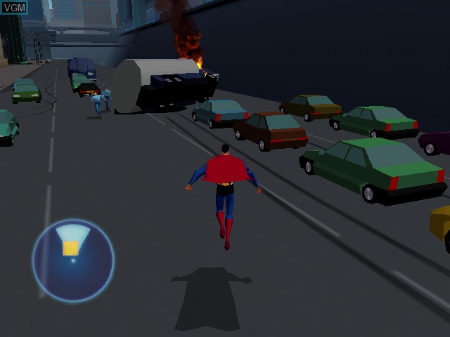 Image in-game du jeu Superman - Shadow of Apokolips sur Nintendo GameCube