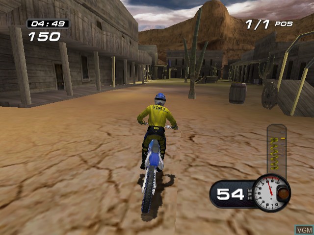 Image in-game du jeu MX Superfly sur Nintendo GameCube
