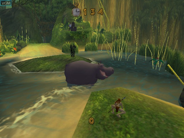 Image in-game du jeu Tarzan Untamed sur Nintendo GameCube