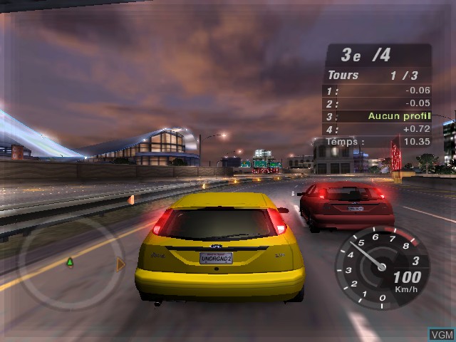 Image in-game du jeu Need for Speed Underground 2 sur Nintendo GameCube